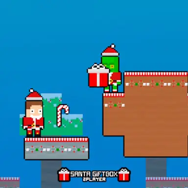 Santa Giftbox 2 Player game