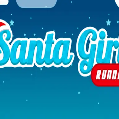 Santa Girl Running game