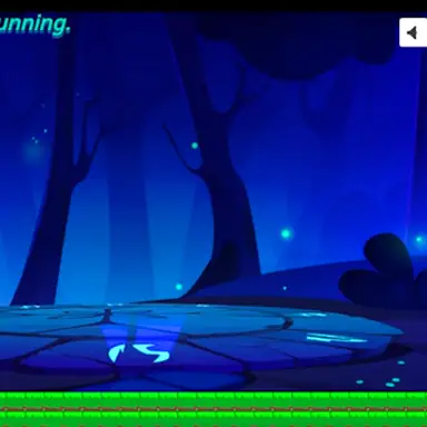 Santa Runner 2D game