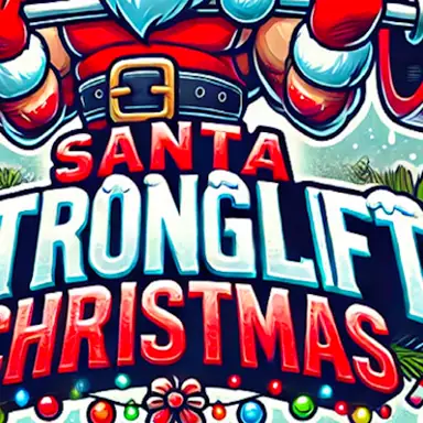 Santa StrongLift Christmas game