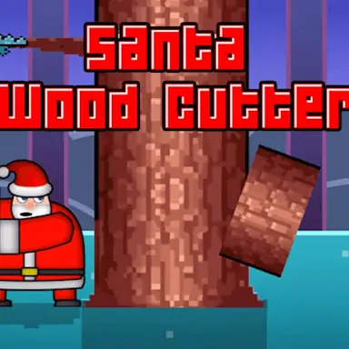 Santa Wood Cutter oyunu