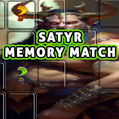 Satyr Memory Match oyunu