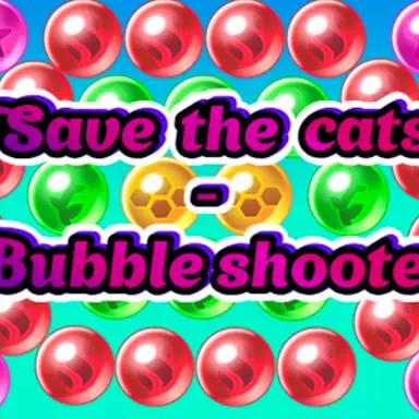 Save the cats - Bubble shooter game