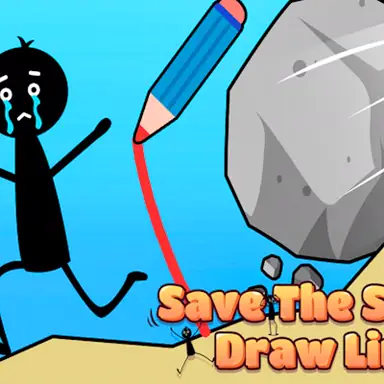 Save the Stick Draw Line oyunu