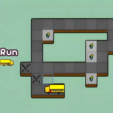 School Run Puzzle Adventure game