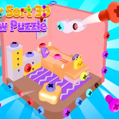 Screw Sort 3D Screw Puzzle game