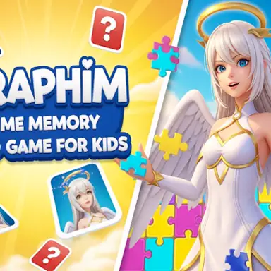 Seraphim Anime Memory & Card Game for Kids oyunu
