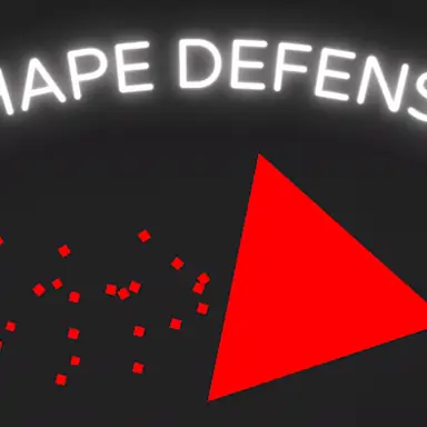 Shape Defense game