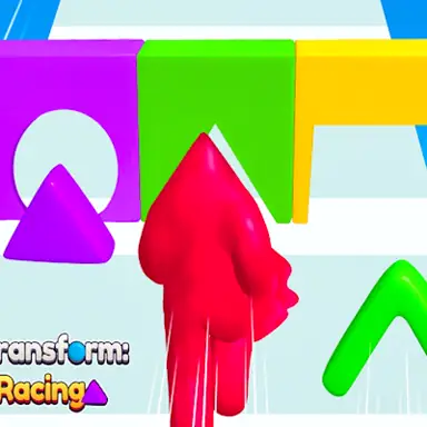 Shape Transform Blob Racing oyunu