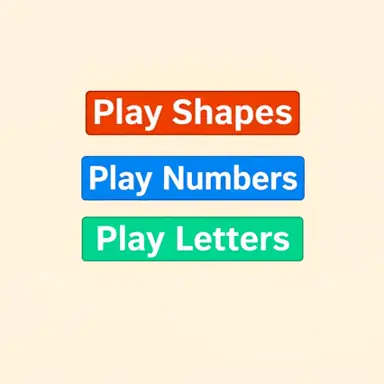 Shapes Numbers Letters oyunu
