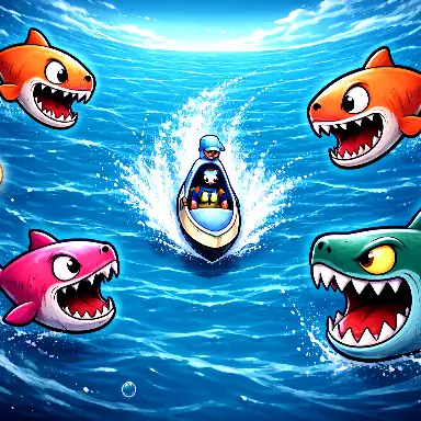 Ship & Fish game