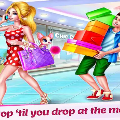 Shopping Mall For Rich Girls Supermarket Cashier oyunu