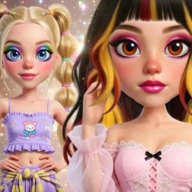 Sid & Ginny Y2K Glam Clash oyunu