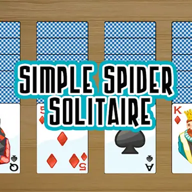 Simple Spider Solitaire game