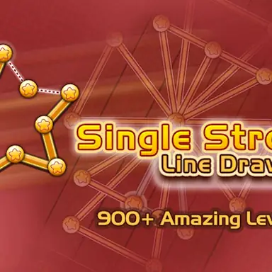 Single Stroke Line Draw game