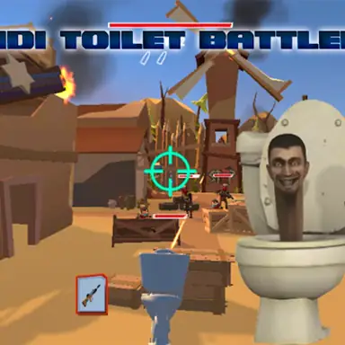 Skibidi Toilet Battlefield oyunu