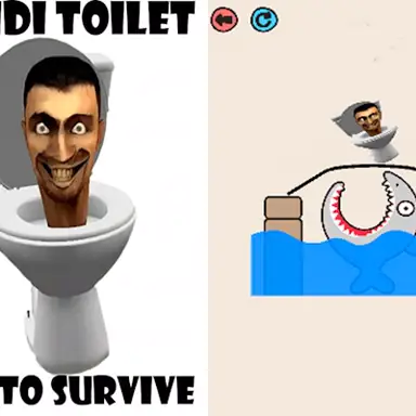 Skibidi Toilet Draw to Survive oyunu