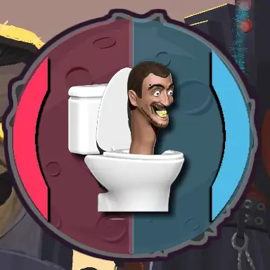 Skibidi Toilet Pong game