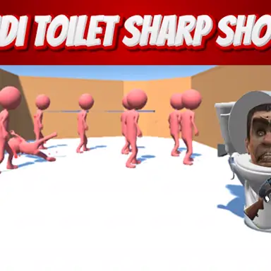 Skibidi Toilet Sharp Shooter oyunu