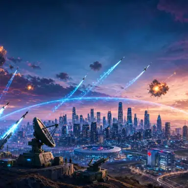 Skyline Siege City Air Defense oyunu