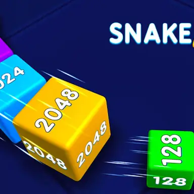 Snake 2048.io game