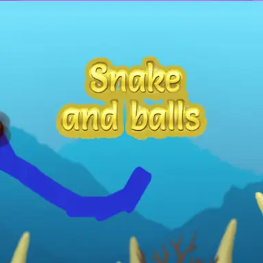 Snake and balls game