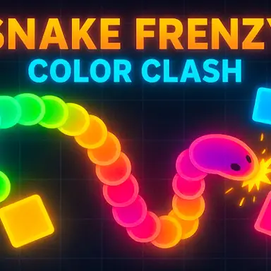 Snake Frenzy Color Clash oyunu