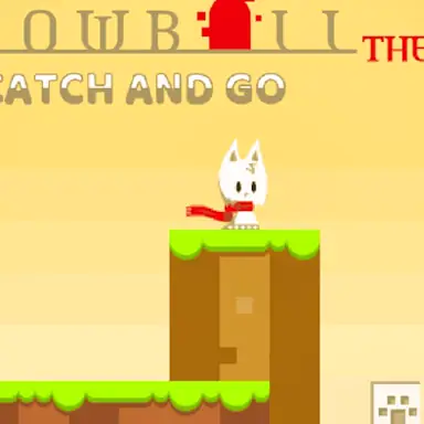 Snowball The Cat Catch and Go game