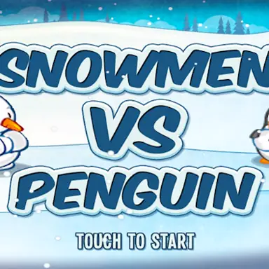 Snowmen VS Penguin oyunu
