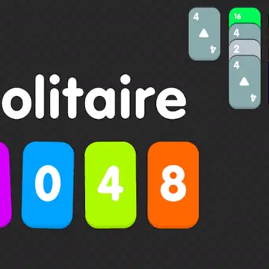 Solitaire Puzzle 2048 game