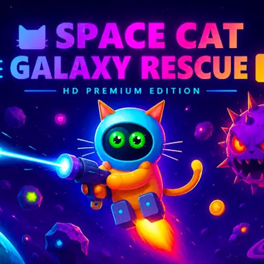 Space Cat Galaxy Rescue oyunu