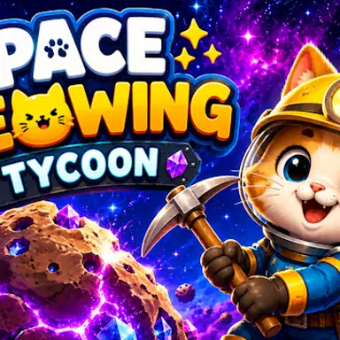 Space Meowing Tycoon oyunu
