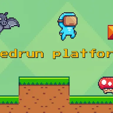 Speedrun platformer oyunu