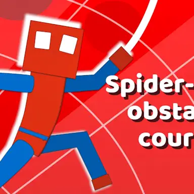 Spider-Noob Obstacle Course game