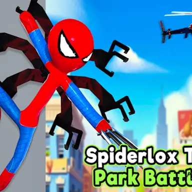 Spiderlox Theme Park Battle game