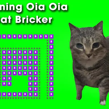 Spinning Oia Oia Cat Bricker game