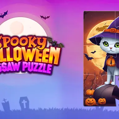 Spooky Halloween Jigsaw Puzzle oyunu