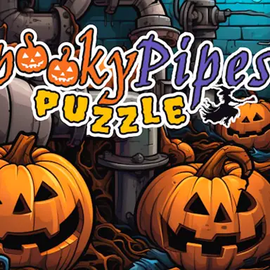 Spooky Pipes Puzzle game