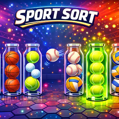 Sport Sort Puzzle oyunu