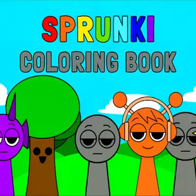 Sprunki Coloring Book oyunu