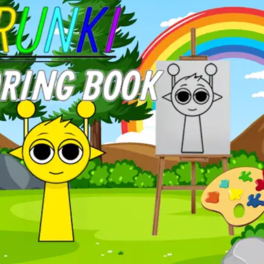 Sprunki Coloring Books game