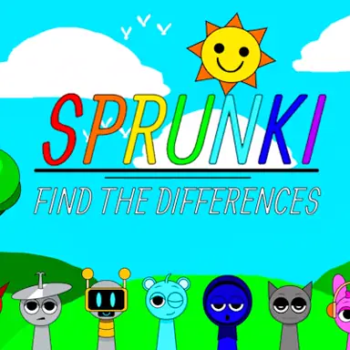 Sprunki Find The Differences game