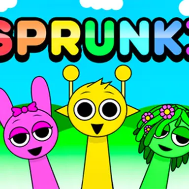 Sprunki Sliding Puzzle oyunu