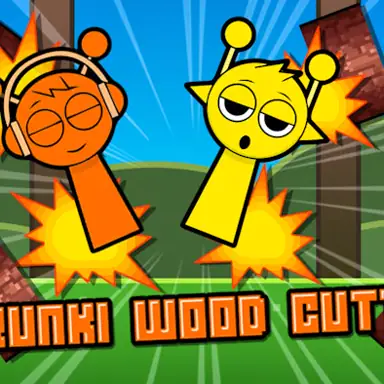 Sprunki Wood Cutter oyunu