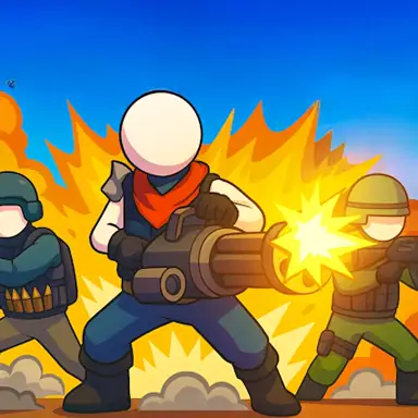 Squad Shooter 3D - Army Commando Gun Battle Game oyunu