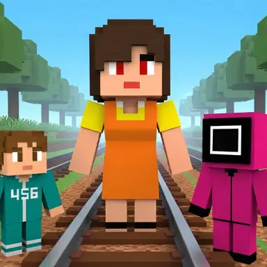 Squid Game: Craft Runner oyunu