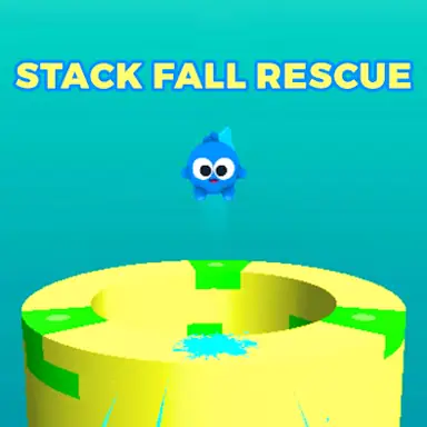Stack Fall Rescue oyunu