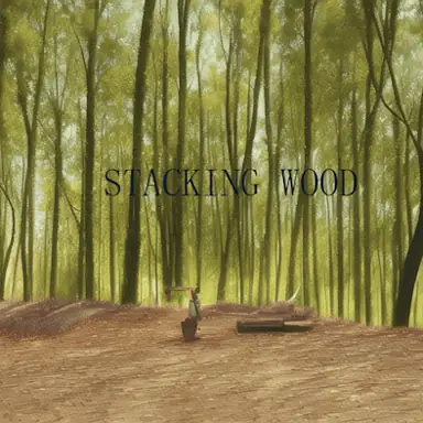 Stacking Wood game