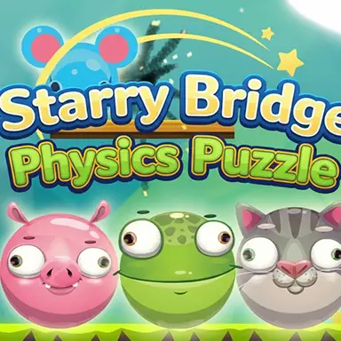 Starry Bridge Physics Puzzle oyunu