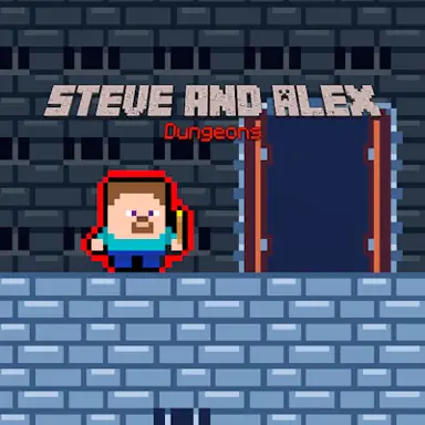 Steve and Alex Dungeons game
